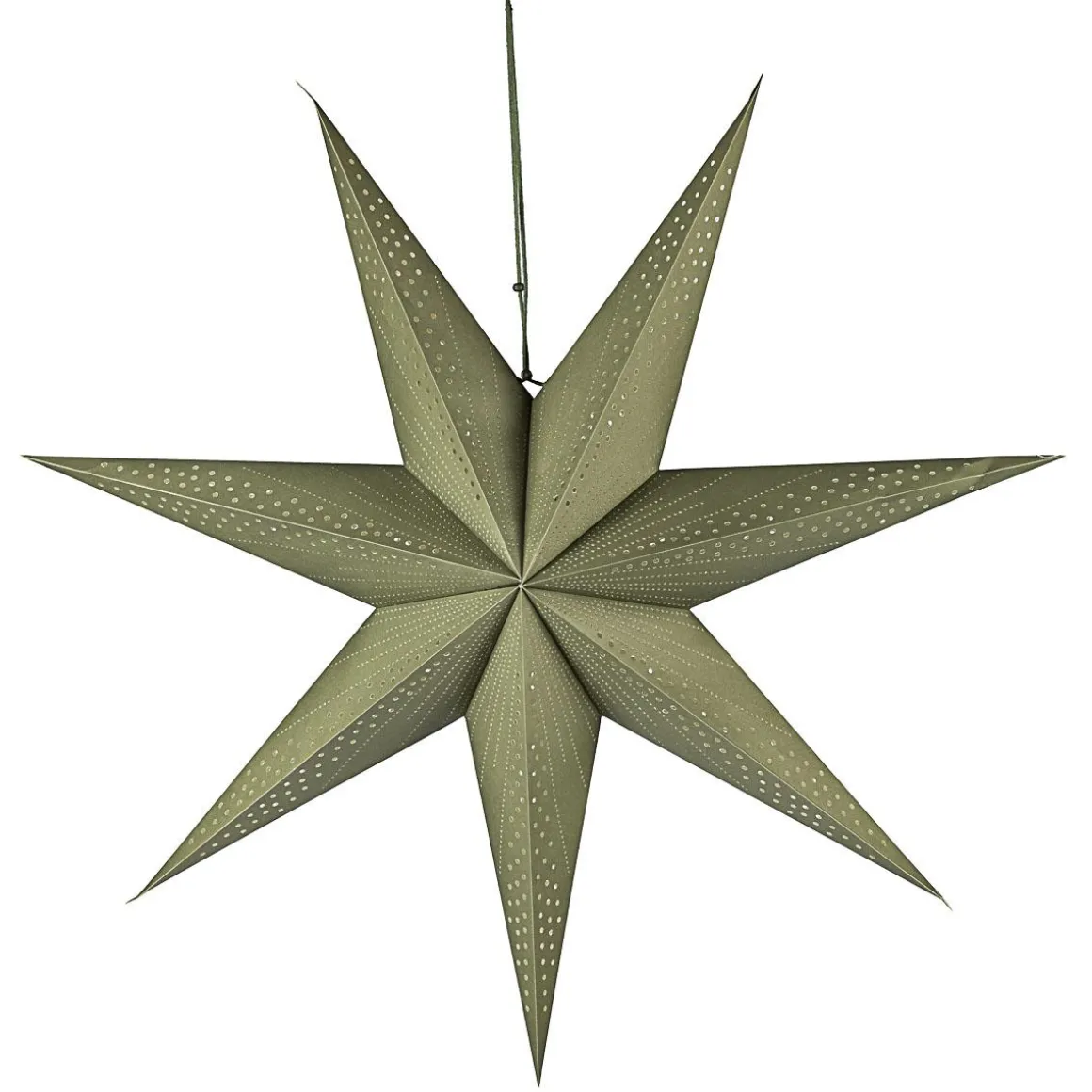 Adventsstjerne 75cm grønn