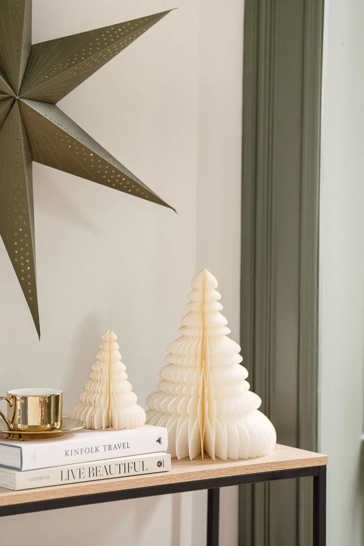 Adventsstjerne 75cm grønn