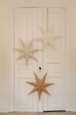 Adventstjerne 75 cm gull