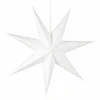 Adventstjerne 75 cm hvit