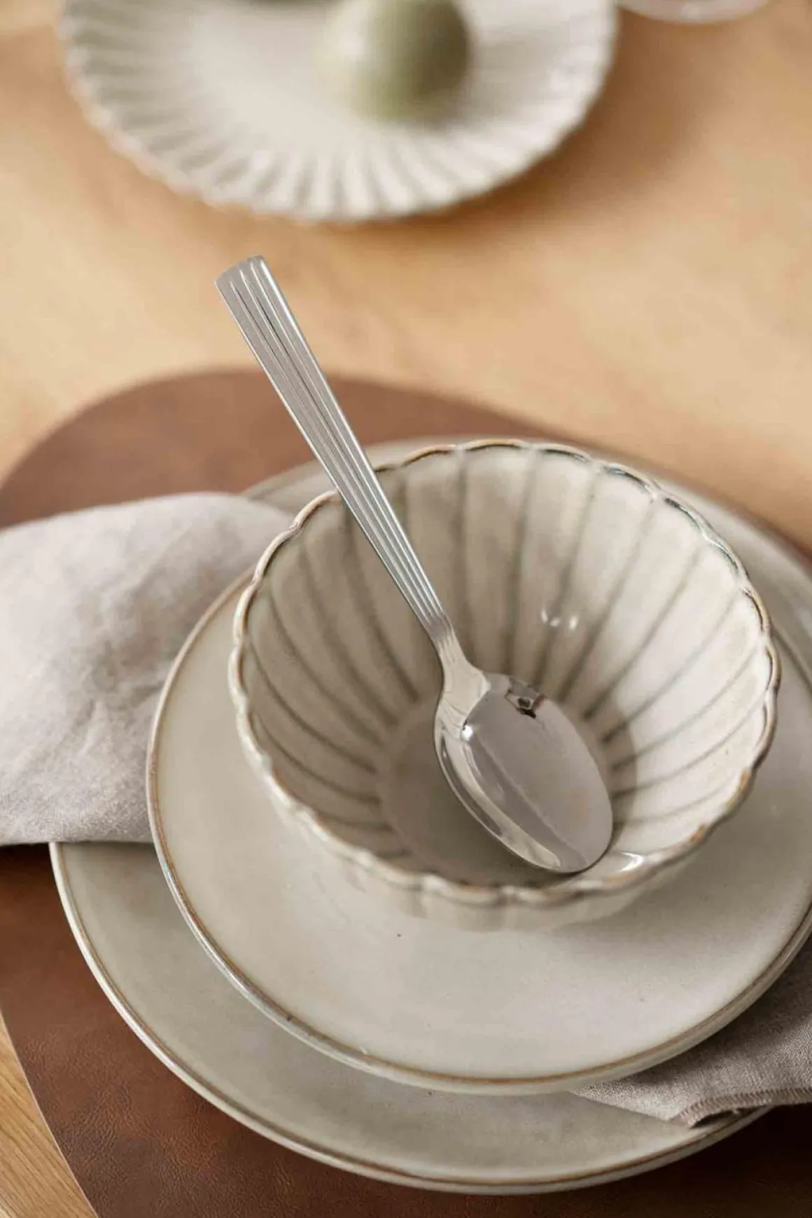 Asjett Iben 21cm beige