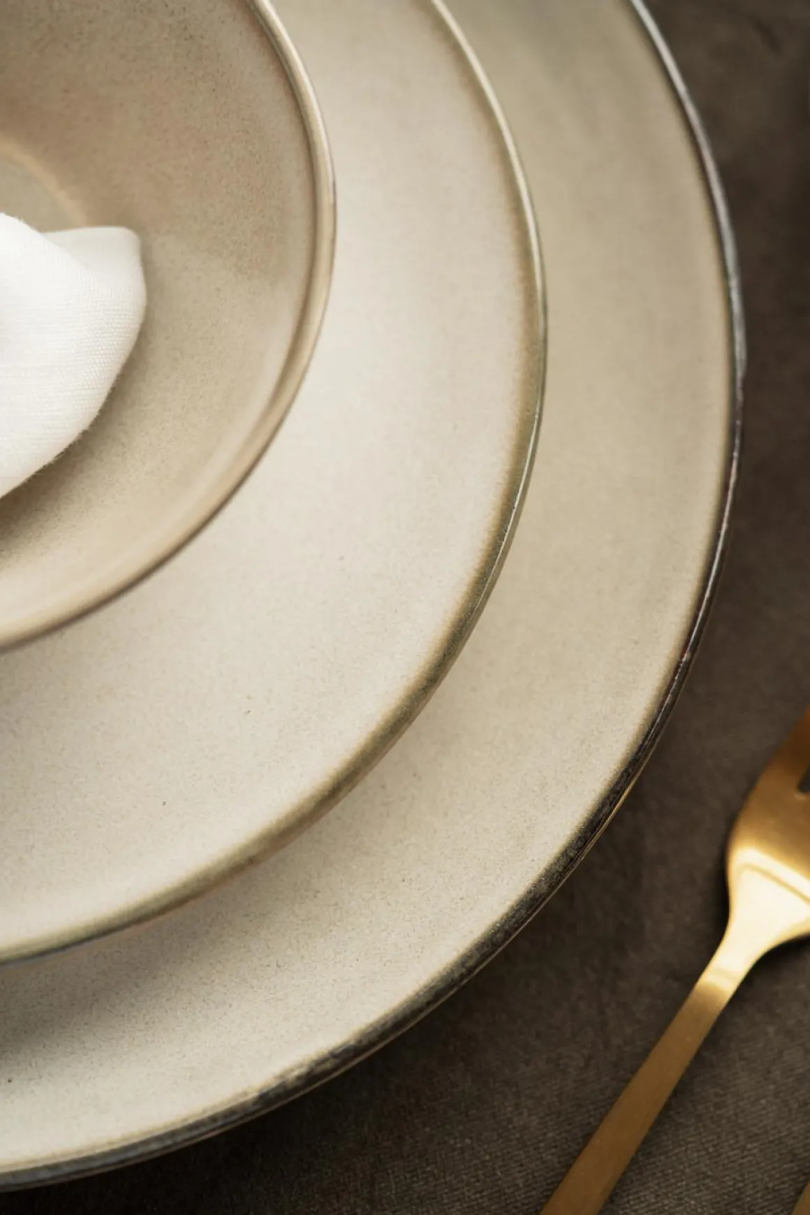 Asjett Iben 21cm beige