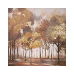 Bilde Høstskog 80x80cm