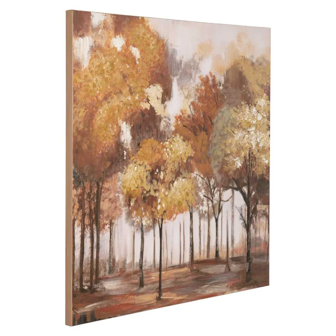 Bilde Høstskog 80x80cm