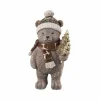 Bjørn med tre 7,5 cm grå
