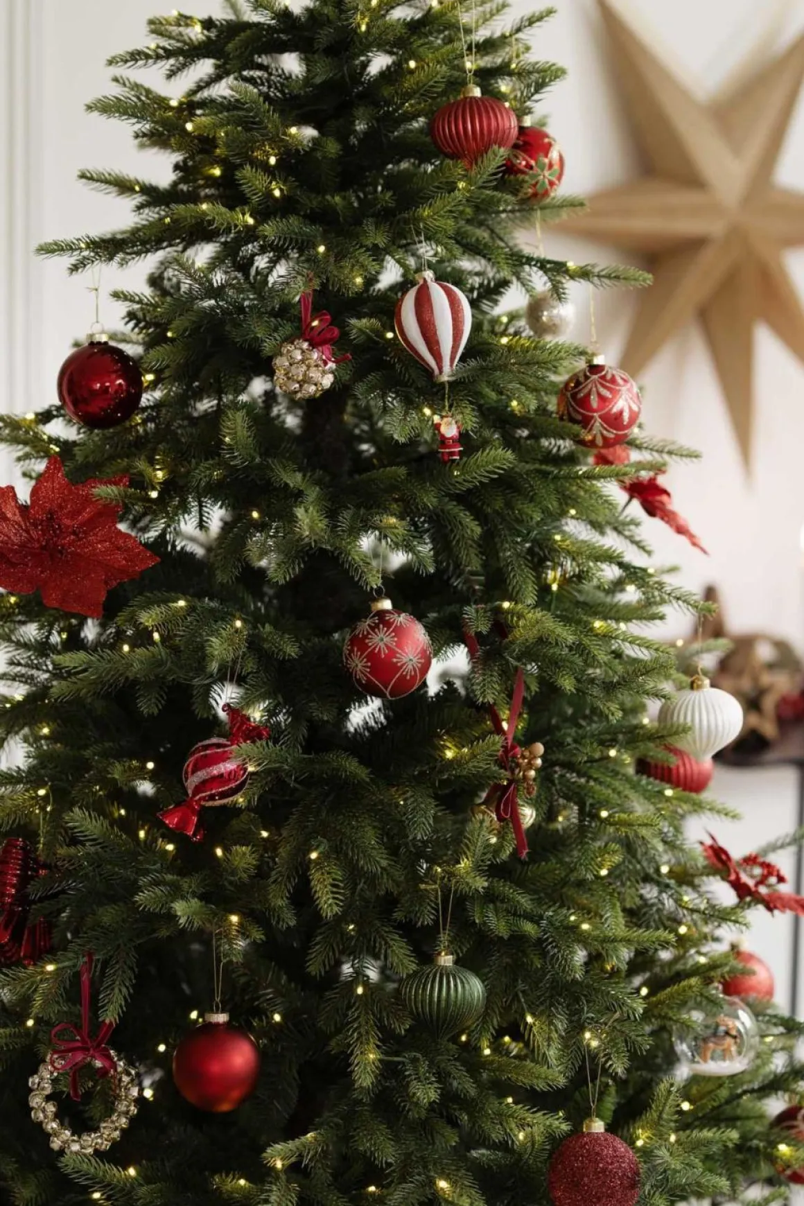 Blomst på klype rød