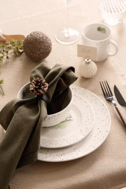 Bordkortholder julekule 4 pk