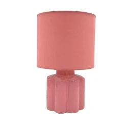 Bordlampe Flower 25 cm rosa