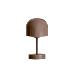 Bordlampe Napoli oppladbar 24 cm mørk beige