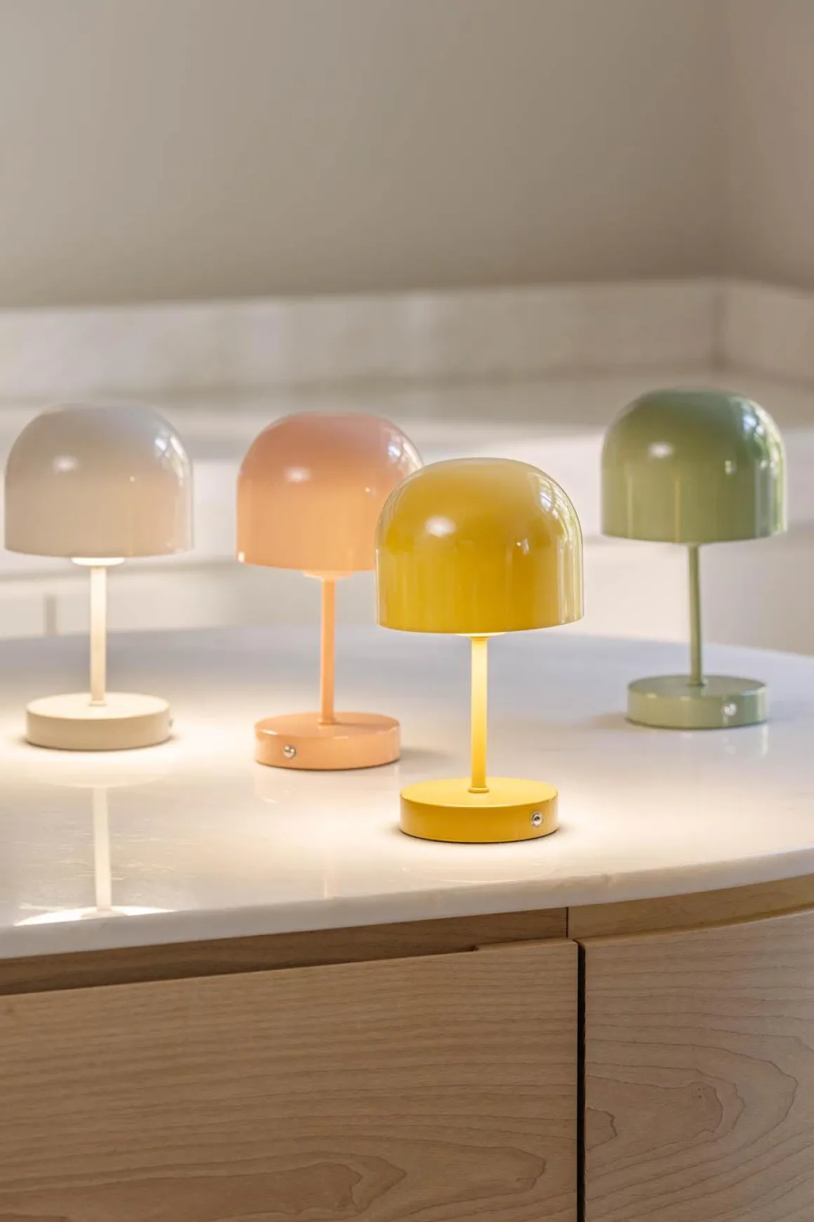 Bordlampe Napoli oppladbar 24 Cm