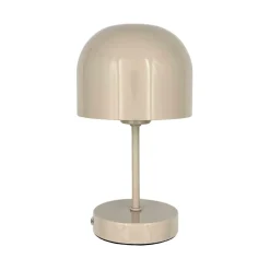 Bordlampe Napoli oppladbar 24 cm beige