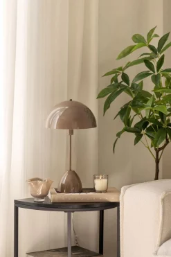 Bordlampe Paris 44 cm mørk beige