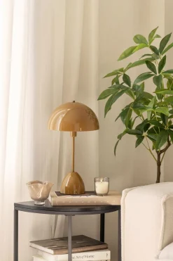 Bordlampe Paris 44 cm sennep