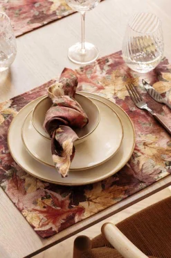 Dekkebrikke Høstløv 35x48cm