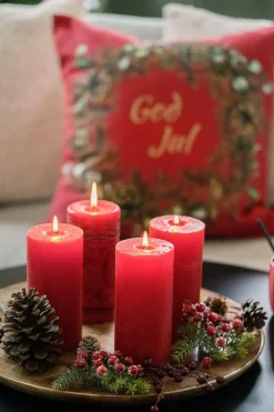 Duftlys Cranberry spice 15cm