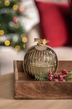 Duftlys julekule Cinnamon Swirl