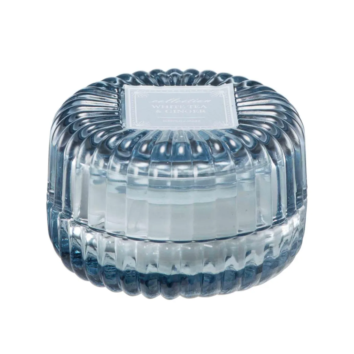 Duftlys krukke hvit te & ingefær