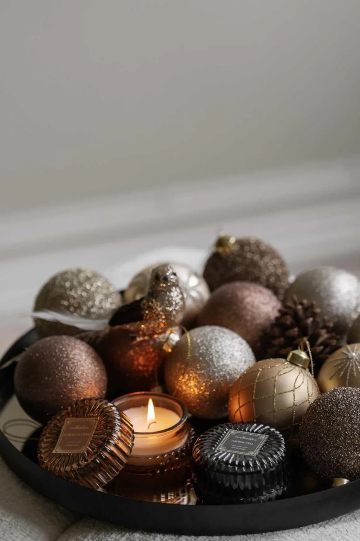 Duftlys Vetiver Amber & Tonka