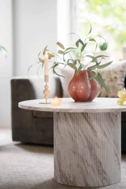 Figur Blomst 10 cm gul