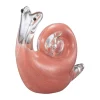 Figur Snegle 12 cm rosa