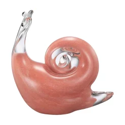 Figur Snegle 12 cm rosa