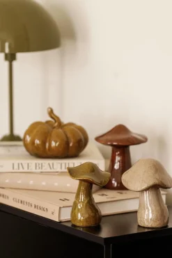 Figur Sopp 14,5cm Offwhite