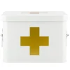 Førstehjelpskrin hvit