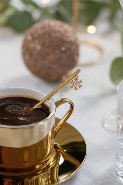 Gavepakke 4 skjeer snøfnugg