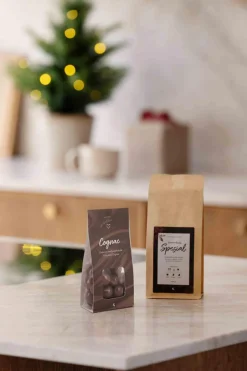 Gavepakke Aroma kaffe + cognac kuler