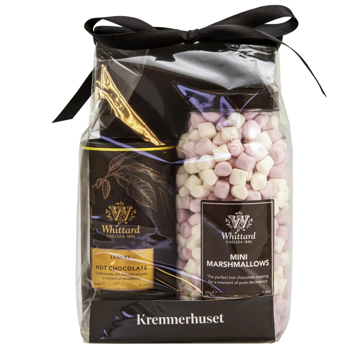 Gavepakke mini-marshmallows og kakao