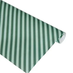 Gavepapir Stripe, grønn