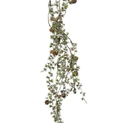 Girlander sedertre med snø