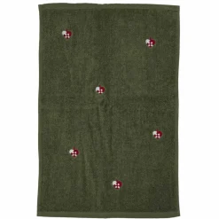 Gjestehåndkle julehjerter 40x60 cm