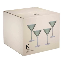 Glass Celine Martini 4 pk