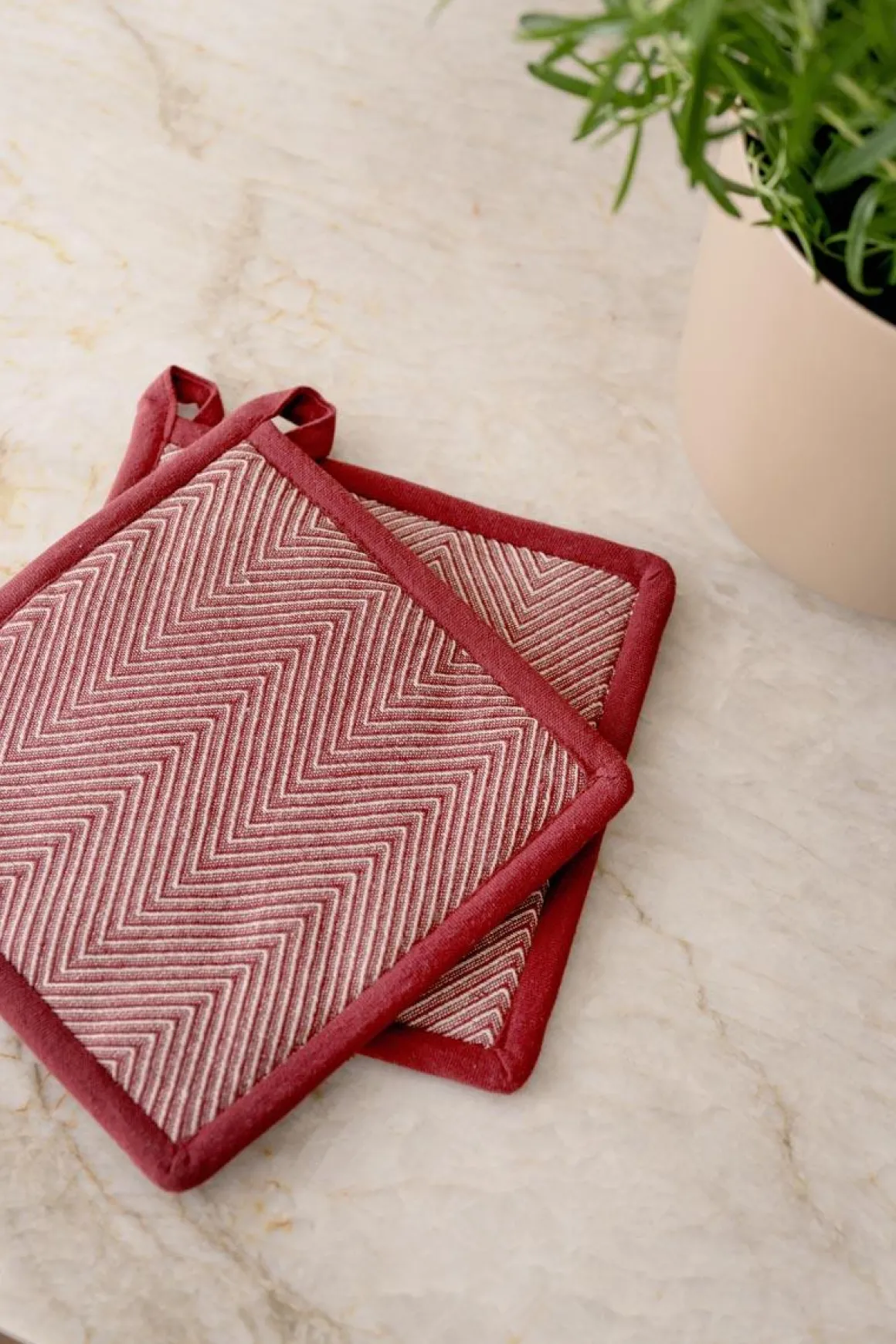 Gryteklut Herringbone 2 pk