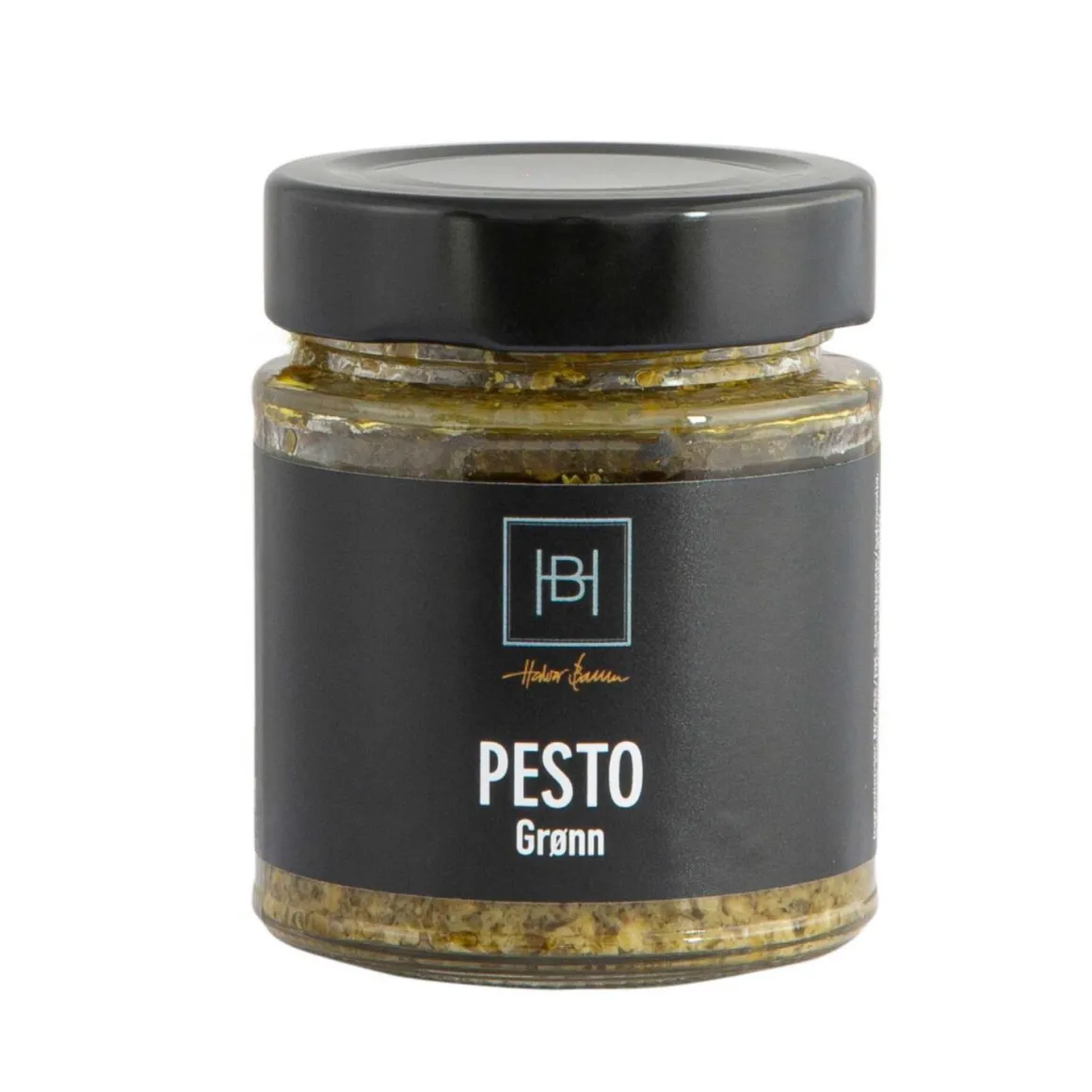 Halvor Bakke Gavesett med pasta og pesto