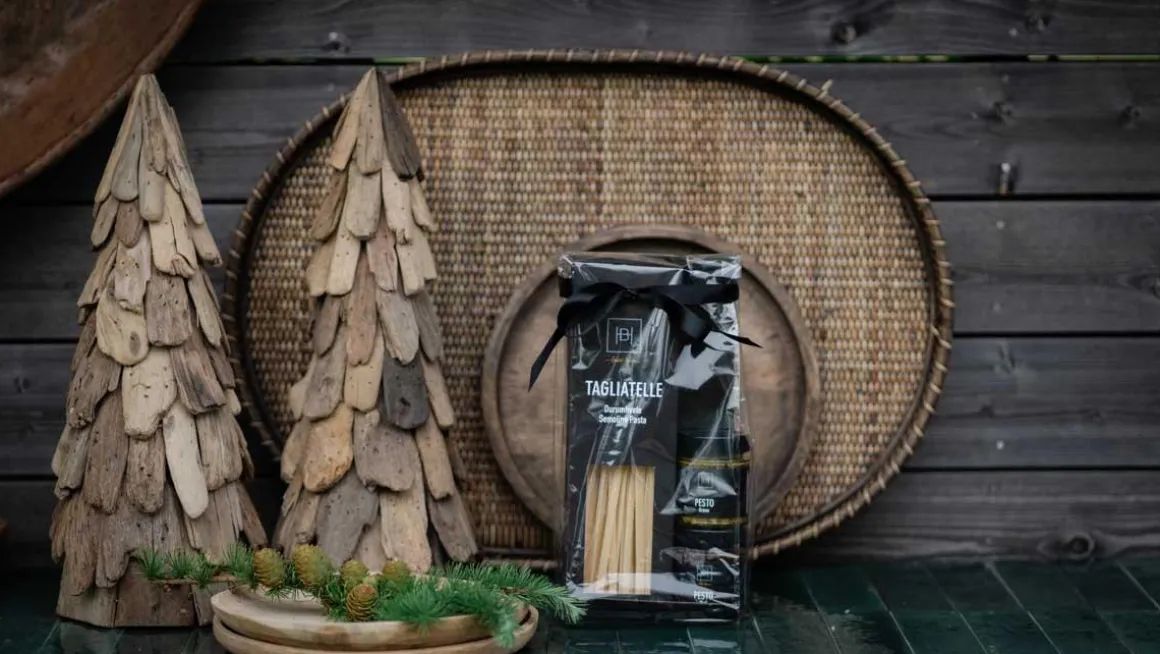 Halvor Bakke Gavesett med pasta og pesto