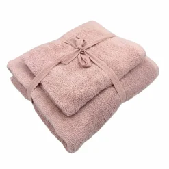 Håndklesett 2 pk rosa