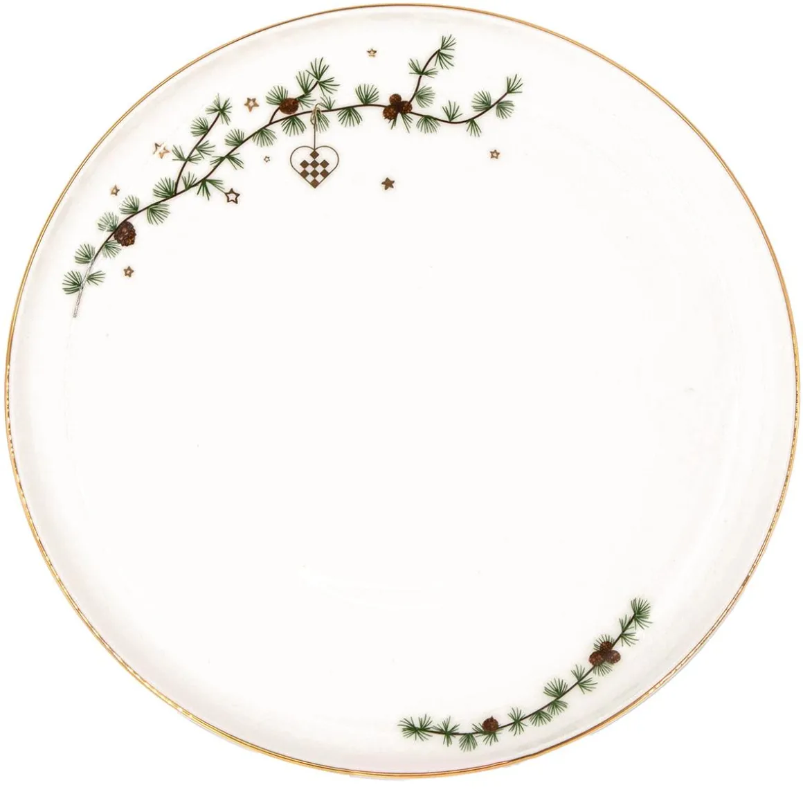 Holmen - Julehjerte Tallerken