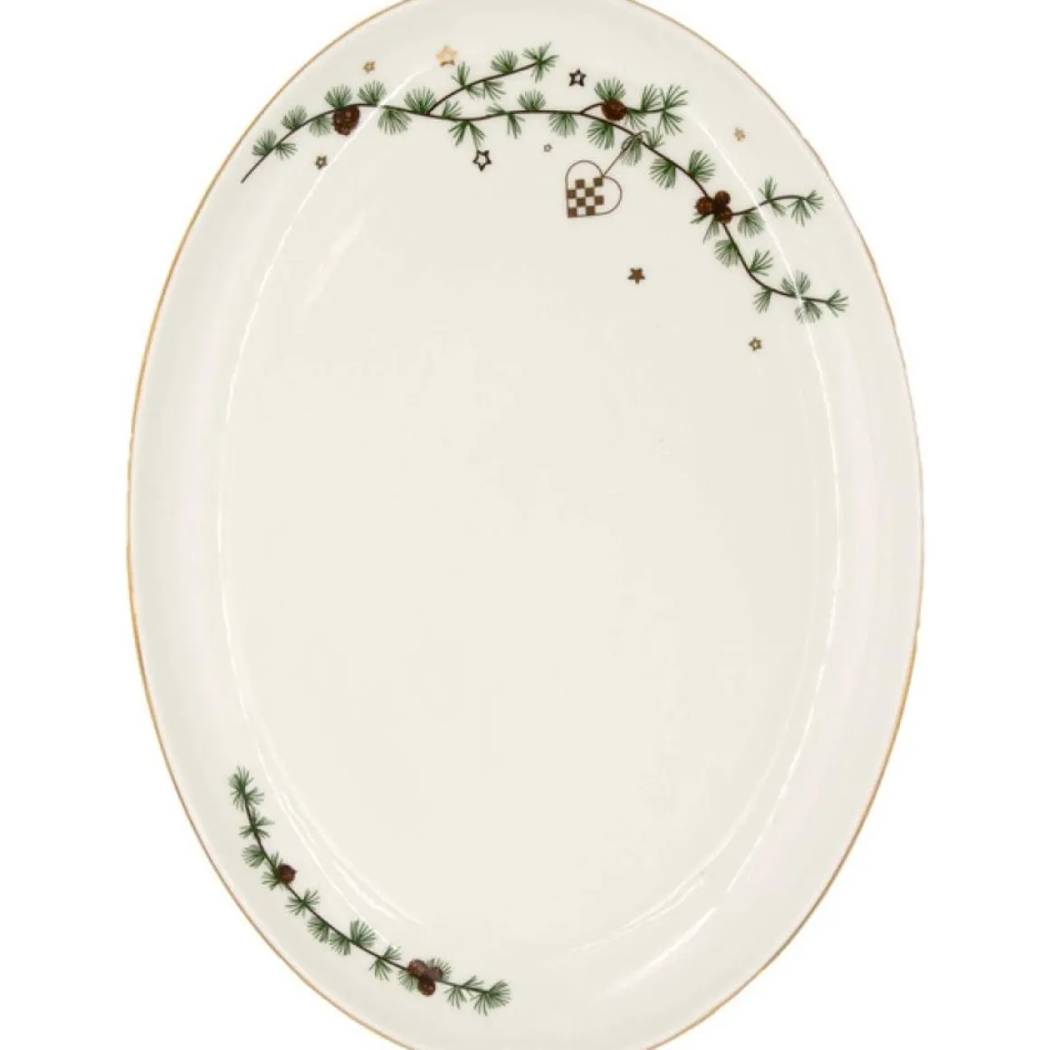 Holmen Julehjerte serveringsfat