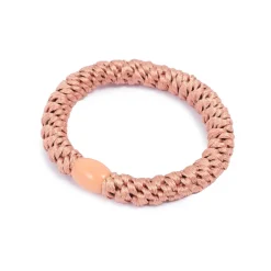 Hårstrikk, støvrosa, coral