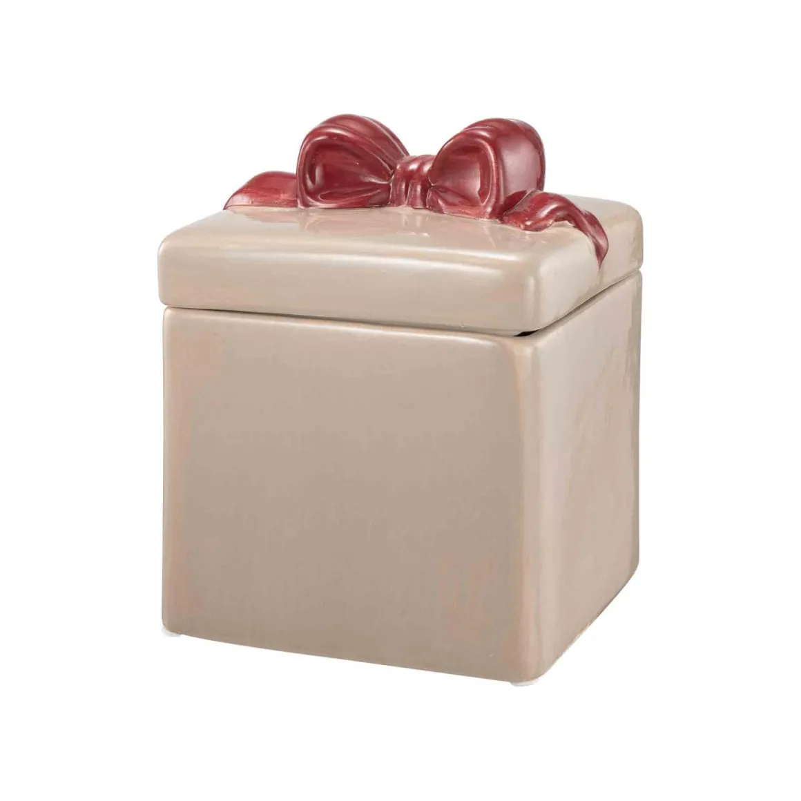 Julekrukke med sløyfe