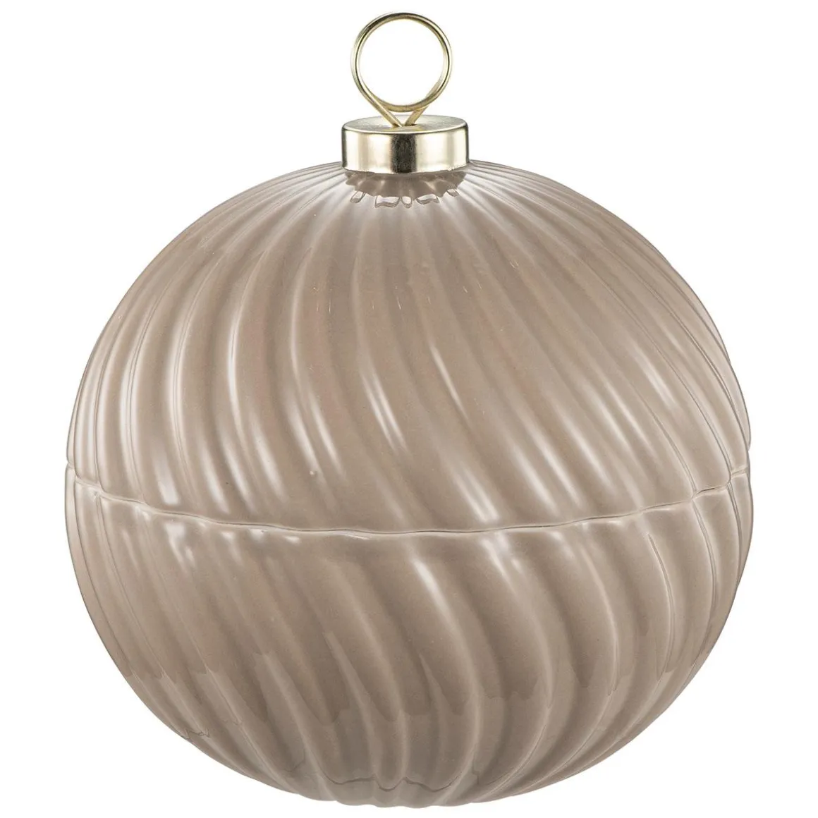 Julekule Krukke beige