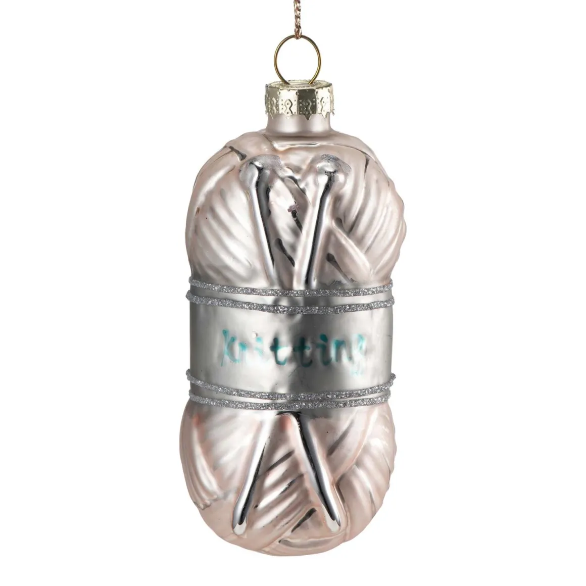 Julekule nøste, gull