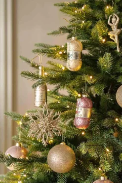 Julekule nøste, rosa