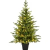 Juletre med ledlys 120 cm