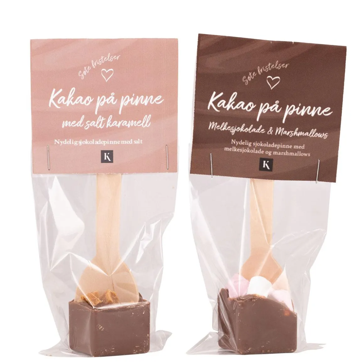 Kakao på pinne Melkesjokolade