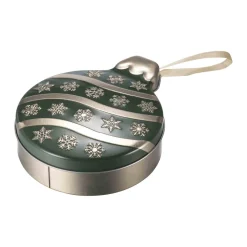 Kakeboks julekule grønn