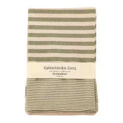 Kjøkkenhåndkle Georg 50x70 sett oliven