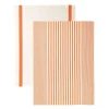 Kjøkkenhåndkle Georg 50x70 sett oransje